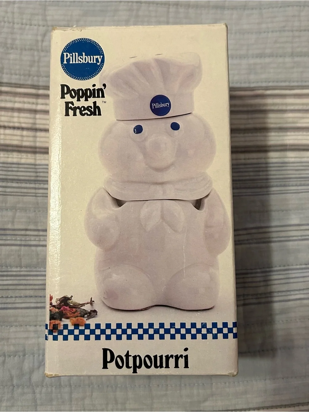 Pillsbury Poppin' Fresh White Potpourri Holder
